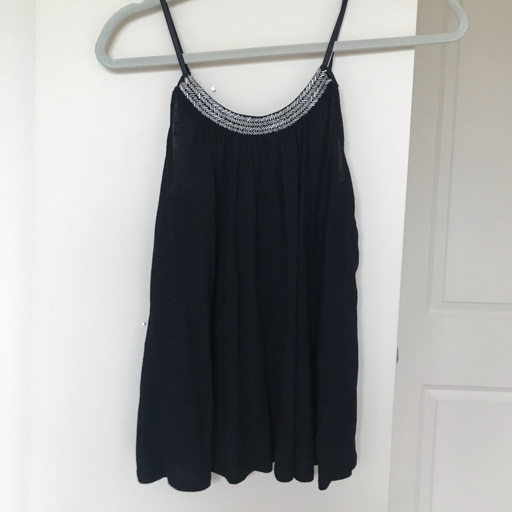 sparkly black tank 🔸buy 1 get 1 50%🔶